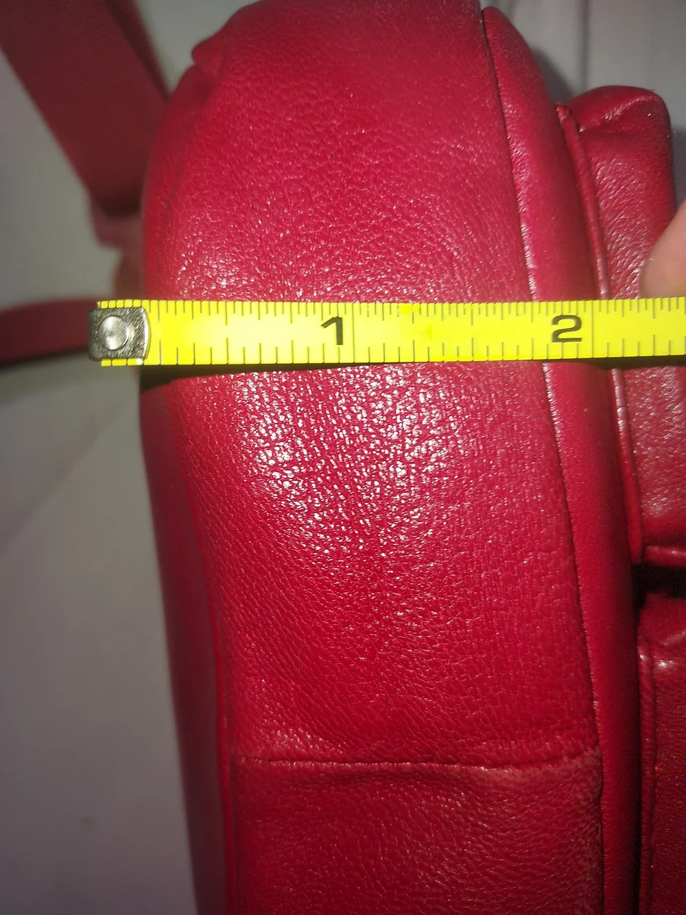 Wilsons Leather Red Leather Crossbody Belt Pouch